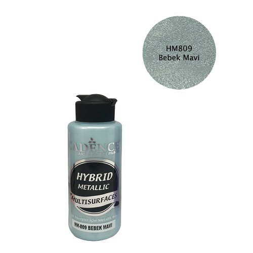 كادنس Hybrid Metallic Acrylic Multisurface (Baby Blue H-809)120ml