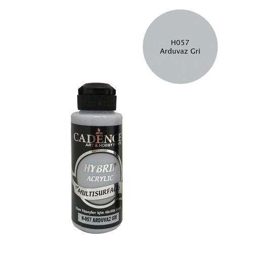 كادنس Hybrid Acrylic Multisurface (Slate Gray H-057)120ml