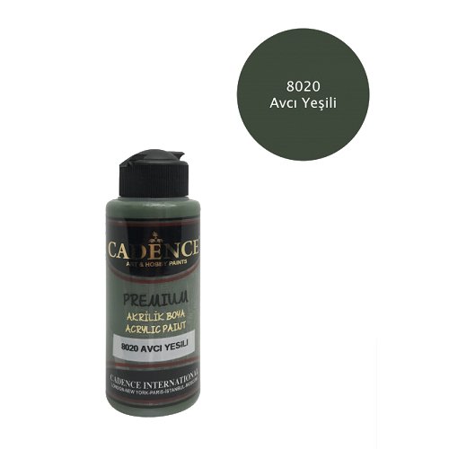 كادنس Acrylic Premium (Hunter Green 8020) 120ml