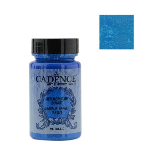 كادنس Marble Effect Paint (Dark Blue 185)-90ml