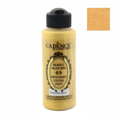 كادنس Water Based Gilding (Extra Gold 110) 120 ml
