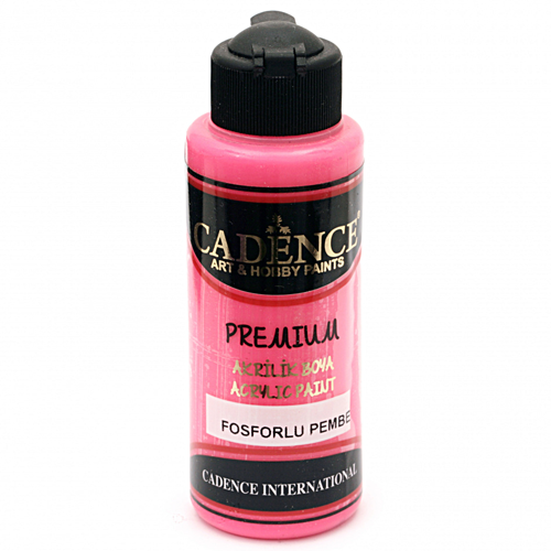 كادنس Acrylic Premium (Flouroscent Pink) 120ml
