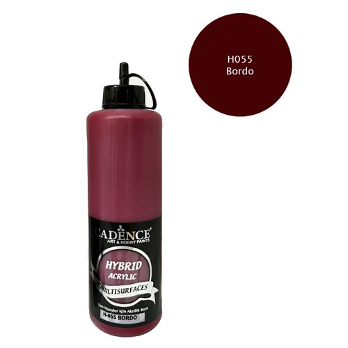 كادنس Hybrid Acrylic Multisurface (Bordeaux H-055)500ml