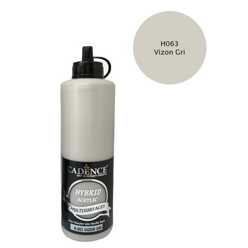 كادنس Hybrid Acrylic Multi Surface (Vizon Gray H-063)500ml