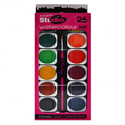 مونت مارت  Studio Watercolour Painting Set 26pc