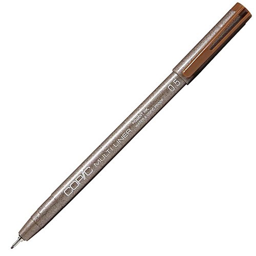 أقلام كوبيك LINER بني فاتح 0.5 مللي HOLTZ