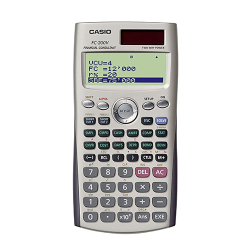CASIO FC 200 V- حاسبة