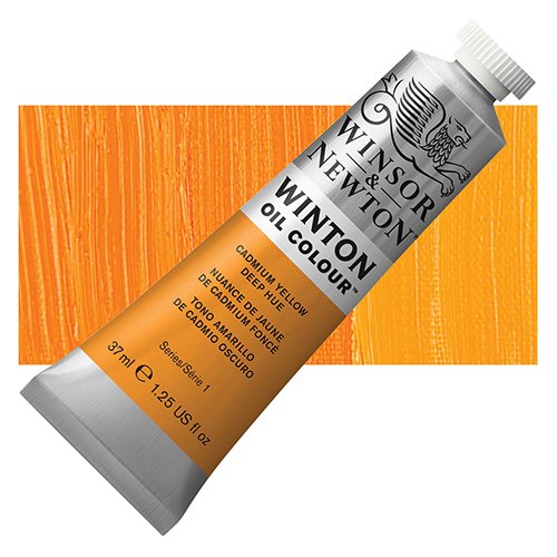 الوان زيتية 37ml - Winton Cadium Yellow Deep Hue وينسر & نيوتن