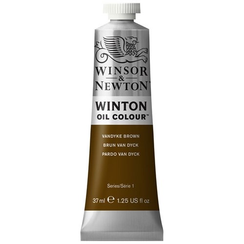 Oil Color Winton Vandyke Brown 37ML- وينسر  