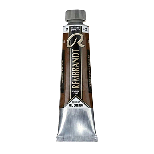 Rembrandt Oil  Paint Burnt Umber (409) 40ml تالنس 