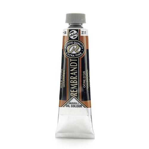Rembrandt Oil  Paint Gold Ochre (231) 40ml تالنس 