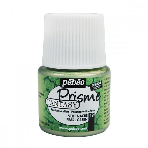 الوان بريزما فانتسي 45مل-Pearl Green-19بيبيو