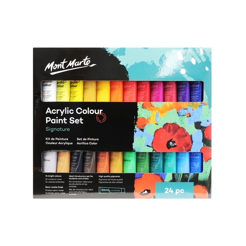 مونت مارت Paint Acrylic  Set 24X36ml