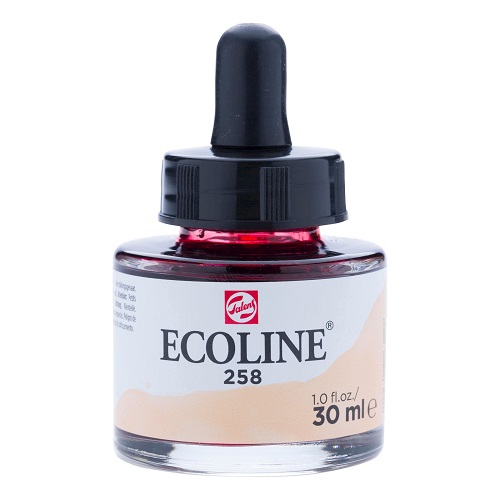 Ecoline Liquid Watercolour Bottle 30 ml Apricot 258-  تالنس