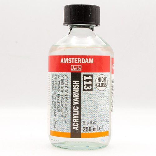 Amsterdam Acrylic Varnish High Gloss 250ml-113 - تالنس