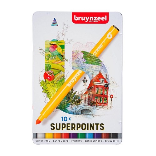 برونزيل Super Point Fell Tips Set-10