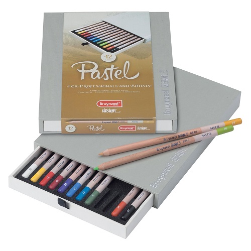برونزيل Pastel Pencils Box-12