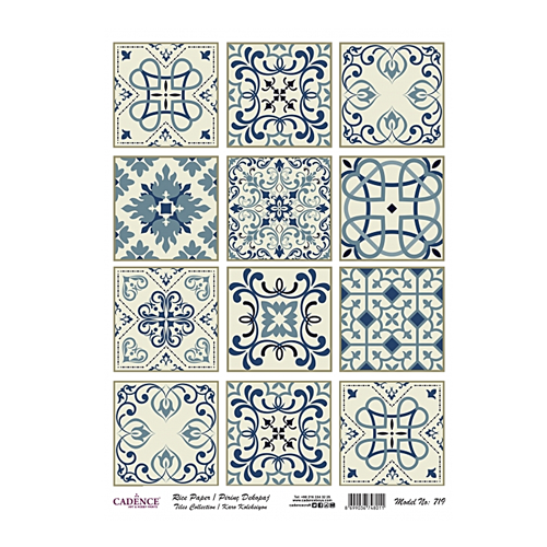Rice Decoupage Paper A3 -719 - كادنس