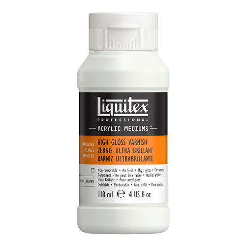 High Gloss Varnish-8oz -118 ML - ليكويتكس