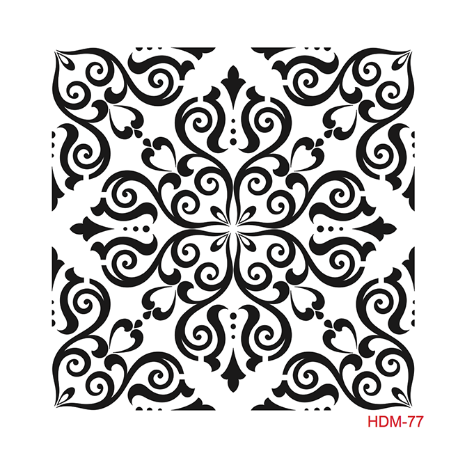 كادنس Home Decor Midi Stencil HDM-77 25*25