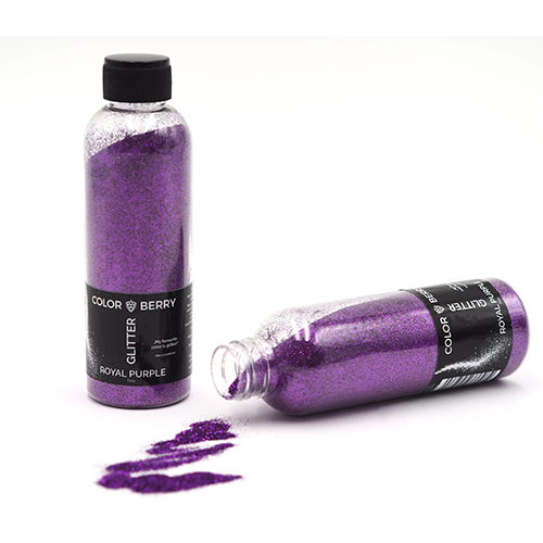 ColorBerry Glitter 90gm Royal Purple