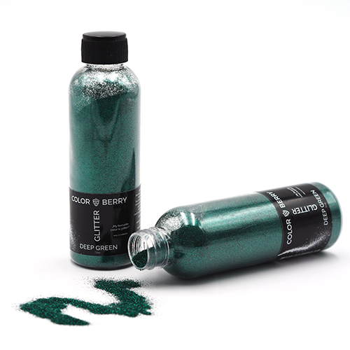 ColorBerry Glitter 90gm Deep Green 