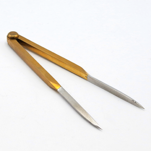 Marine Lead Compass / Divider - 200mm Brass with SS Point