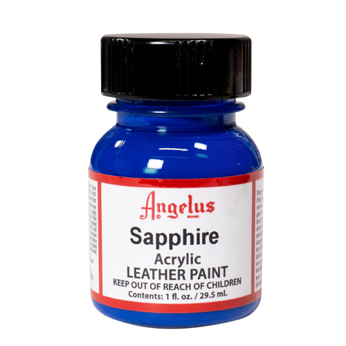 Acrylic Leather Paint 29.5ml- Sapphire - آنجلوس