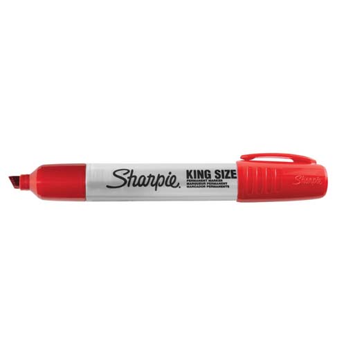 King Size Marker - Red - شاربي