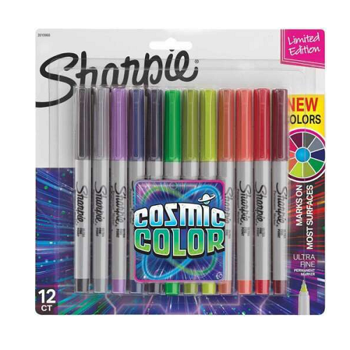 Cosmic Color Ultra Fine Point Markers 12/Pkg - شاربي