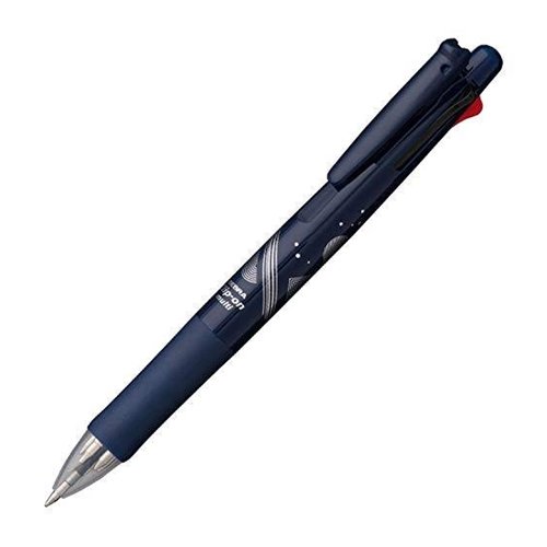 قلم زيبرا كليب اون مالتي جيوماتيريك 4لون + رصاص -أزرق داكن