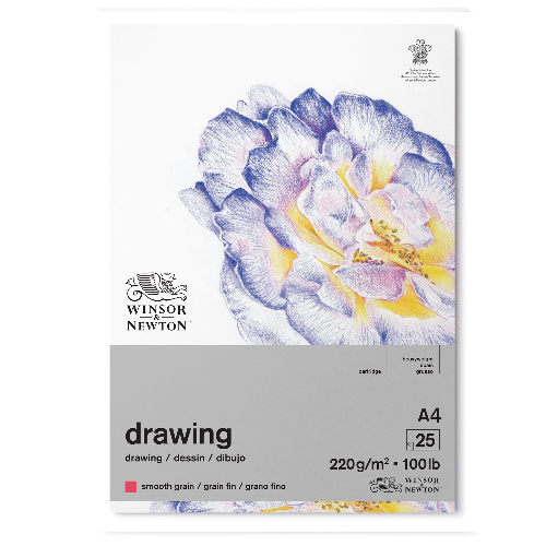 Winsor & Newton  DRAWING PAD MEDIUM 220 A4 25S