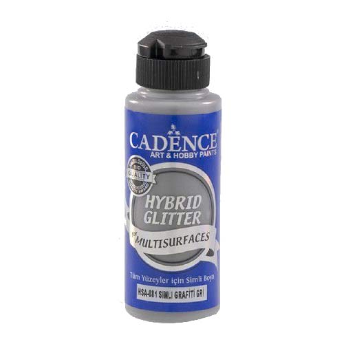 كادنس Hybrid Glitter Gold (HSA-081) gray 120ml 