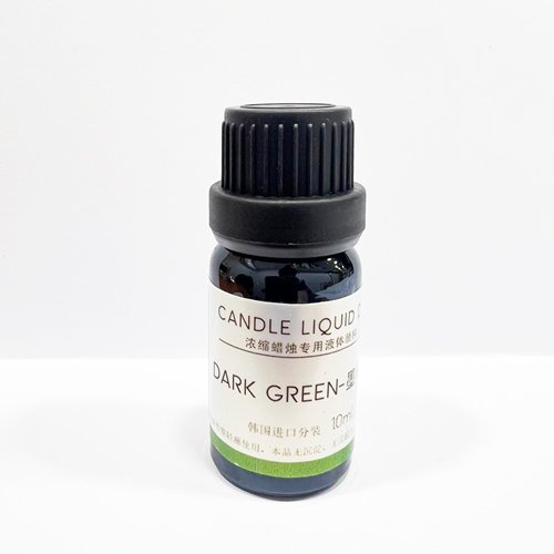 ألوان شمع سائلة 10 ML أخضر غامق