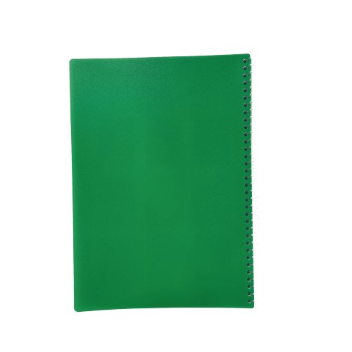 دفتر جامعي سلك A4 سادة 120 ورقة - أخضر AMK
