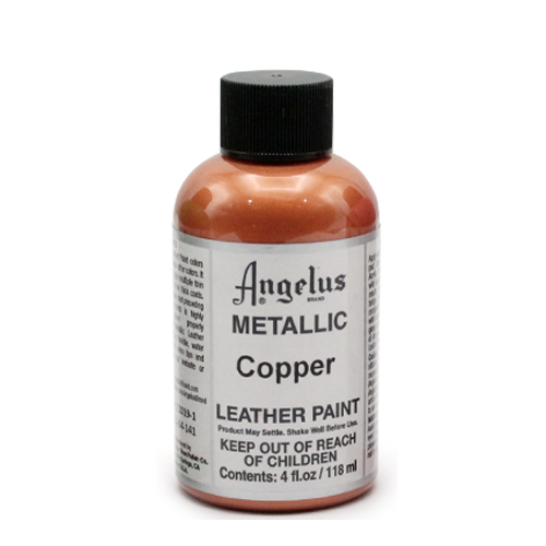 metallic leather paint